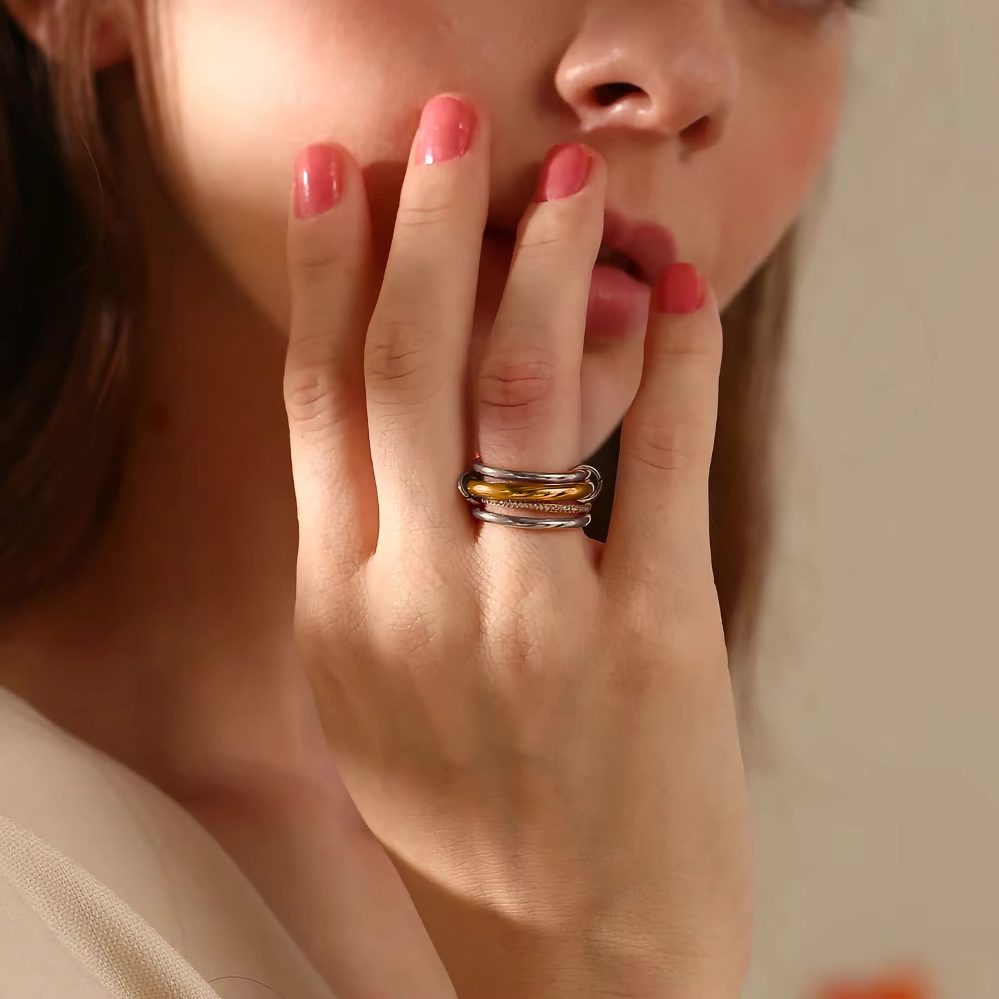Stella Stacked Diamond Yüzük