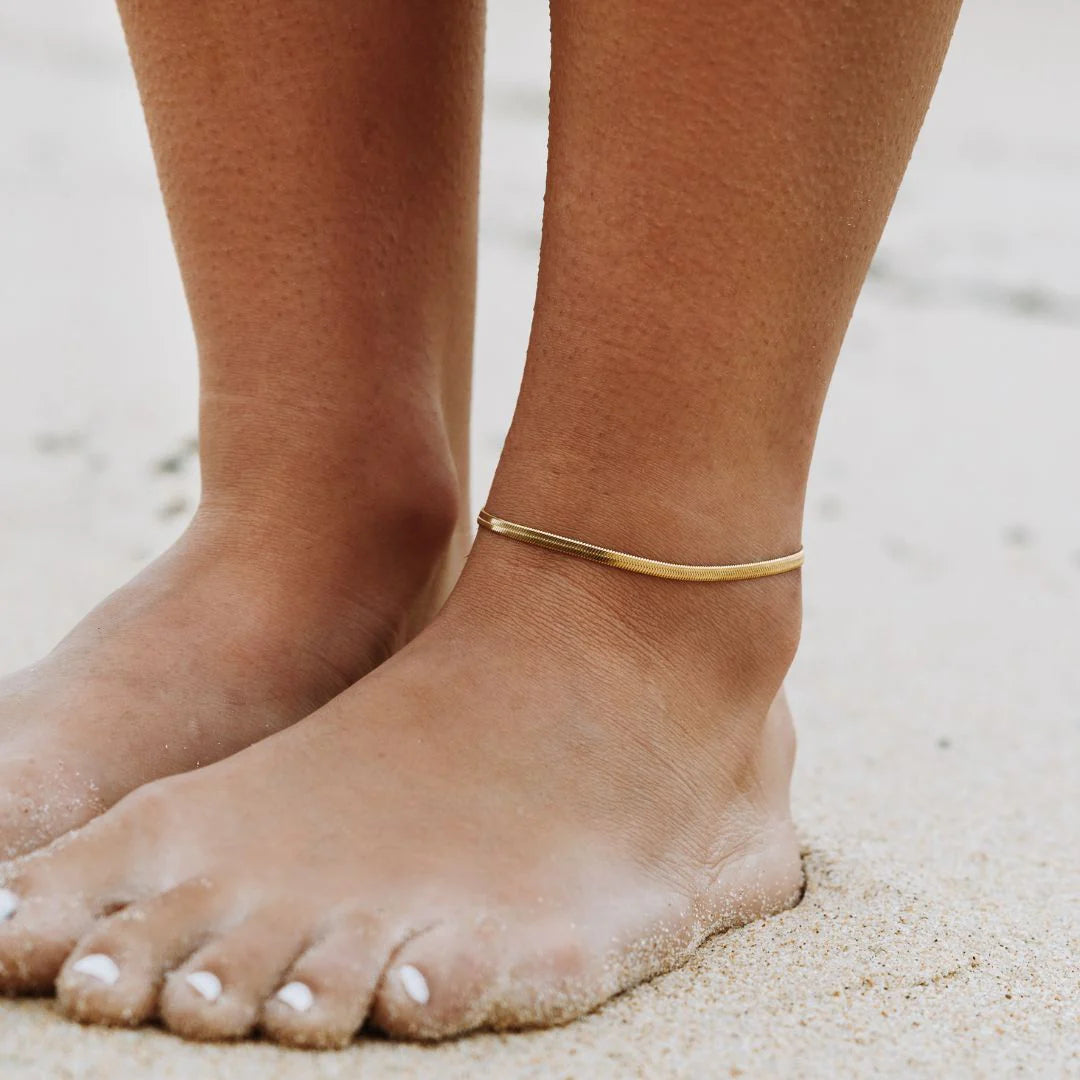 Kauai Herringbone Halhal