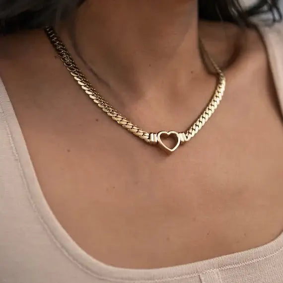 Vali Heart Choker Kolye