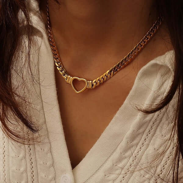 Vali Heart Choker Kolye
