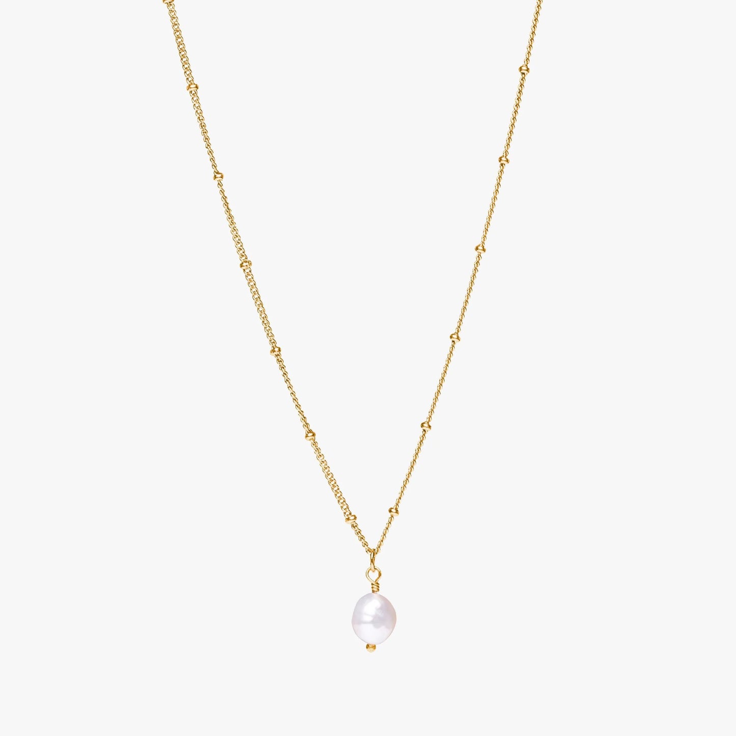Baroque Pearl Pendant Kolye