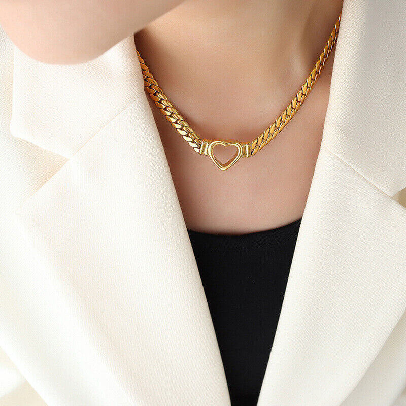 Vali Heart Choker Kolye