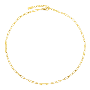 Cozumel Paperclip Choker Kolye
