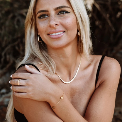 Kauai Herringbone Choker Kolye