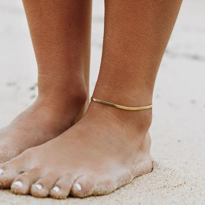 Kauai Herringbone Halhal