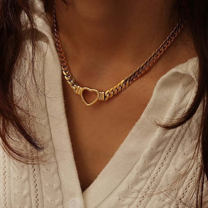Vali Heart Choker Kolye