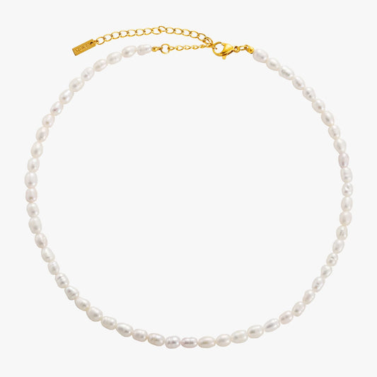 Freshwater Pearl Choker Kolye